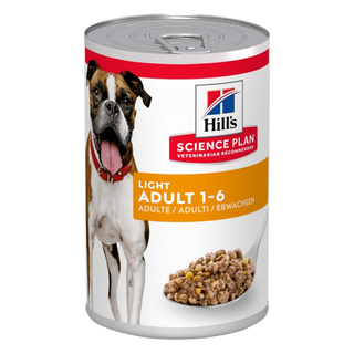 Hills Canine Adult Light Chicken 12x370g