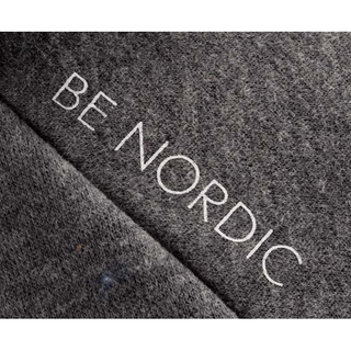 BE NORDIC Flensburg hoodie, M: 50 cm, grå