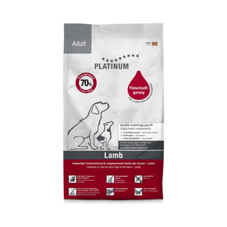 Platinum Adult Lamb+Rice 5 kg