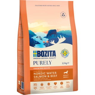 Bozita Purely Adult Small Salmon & Beef 2,5 kg