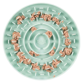 Junior Lick'n'Snack platta,  ø 15 cm, mint