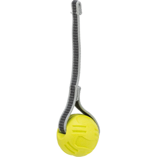 Sporting boll med strap, TPR, ø 6 cm/20 cm, lime