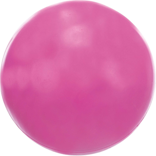 Gummiboll massiv 7 cm, rosa