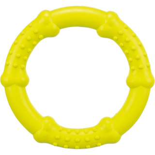 Ring, naturgummi flytande ø 15 cm, lime