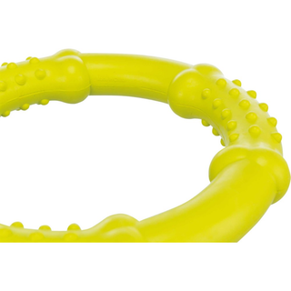 Ring, naturgummi flytande ø 15 cm, lime