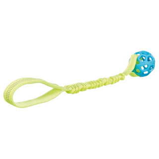 Bungee Tugger med boll, ø 9/48 cm, petrol/lime