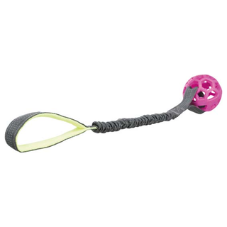 Bungee Tugger med boll, ø 9/48 cm, petrol/lime