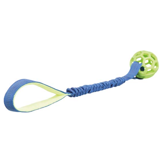 Bungee Tugger med boll, ø 9/48 cm, petrol/lime