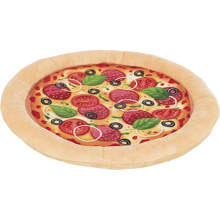 Pizza, plysch, ø 26 cm