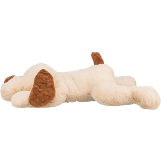 Hund soft, plysch, 75 cm, beige/brun