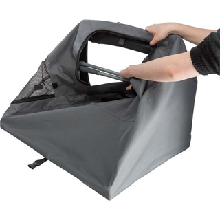 Nylonbur, Easy Soft, XS-S: 50 × h33 × 36 cm, grå