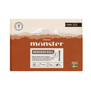 Monster Raw Reindeer Roll Small Box 13 st