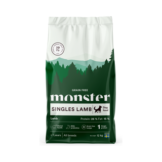 Monster Dog Grain Free Singles Lamb