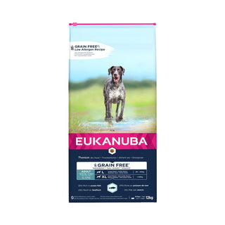 Eukanuba Dog Grain Free Adult Large Havfisk 12 kg