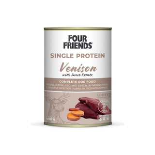 FourFriends Dog Venison & Sweet Potato 400g