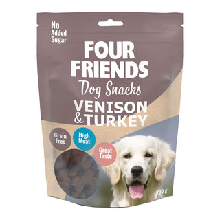 FourFriends Dog Snacks Venison & Turkey 200 g