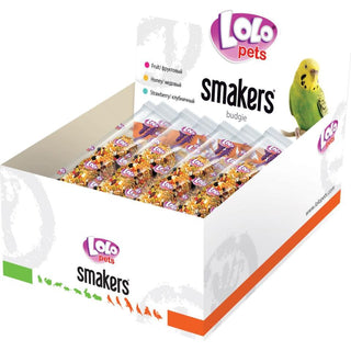 Lolo Pets Smakers box för undulat, jordgubb