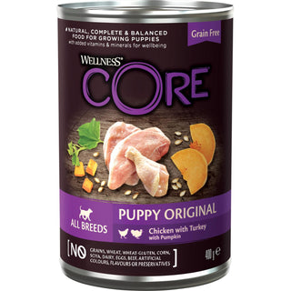 CORE Puppy Original, kyckling med kalkon och pumpa