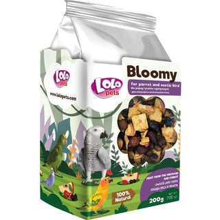 Bloomy Fågelmat Forest+fruktträdgård för Papegojor & Exotiska Fåglar 4-pack