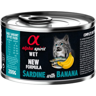 AlphaSpirit CAT Sardiner med banan