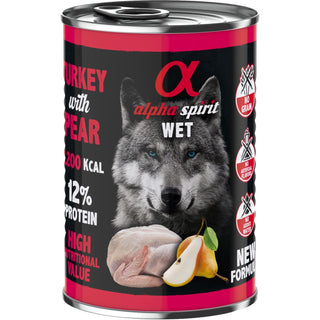 AlphaSpirit Turkey with pear 400 g