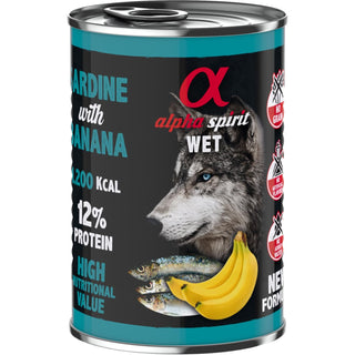 AlphaSpirit Sardin med banan 400 g