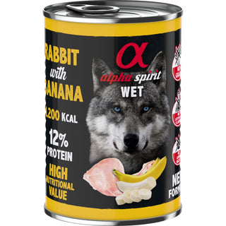 AlphaSpirit Kanin med banan 400 g