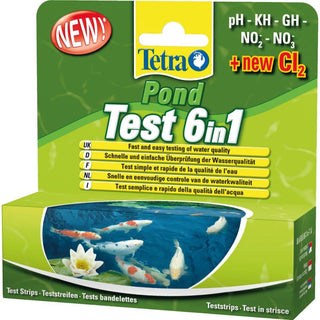 *Tetra Pond Test 6in1 25PCS