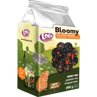 Bloomy Blueberry mix för gnagare och kaniner