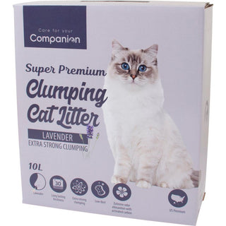 Companion Super Premium kattsand - doftande med lavendel