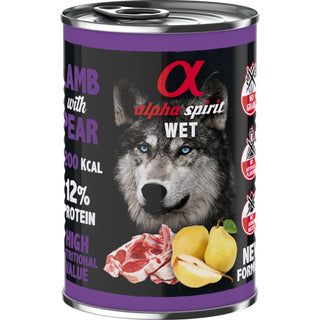 AlphaSpirit Lamb with pear 400 g