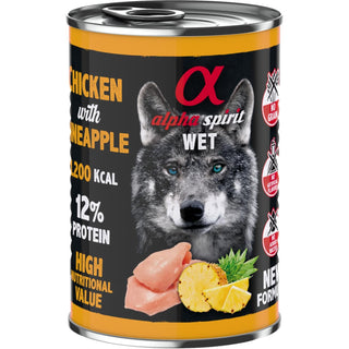 AlphaSpirit Chicken with pineapple 400 g