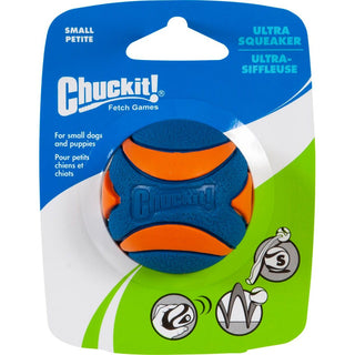 CHUCKIT Ultra Squeaker boll