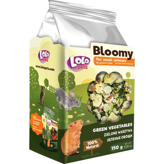 Bloomy Green grönsaker för gnagare och kaniner