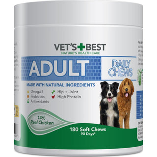 Vets Best Daily Chews - Adult