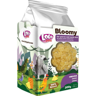 Bloomy Fågelmat Pineapple för Papegojor & Exotiska Fåglar 4-pack