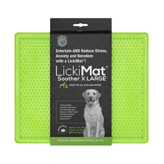 Hundskål Lickimat Soother Grön - XL